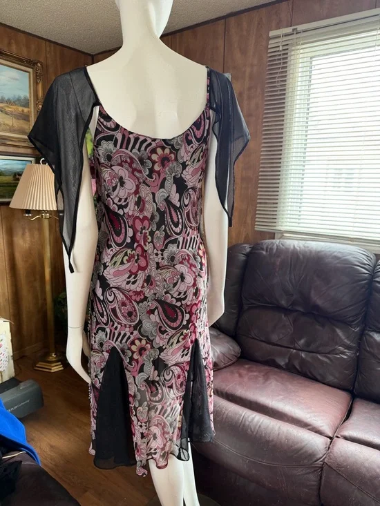 Paisley Boho Flowy Dress - Picture 6 of 7